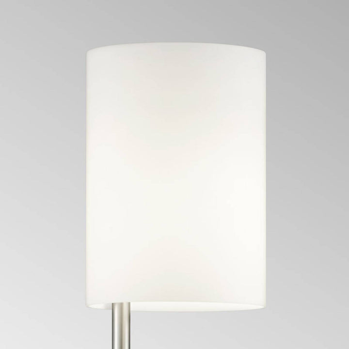 LED-Stehleuchte Nola nickel matt