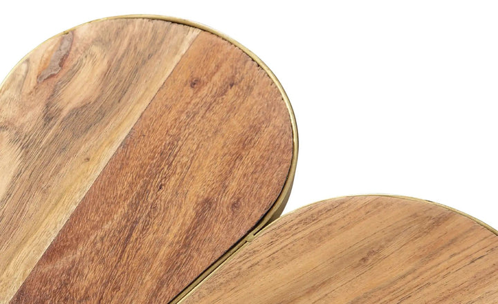 Beistelltisch Rosebud ¦ holzfarben ¦ Maße (cm): H: 38 Ø: 70 Tische Beistelltische