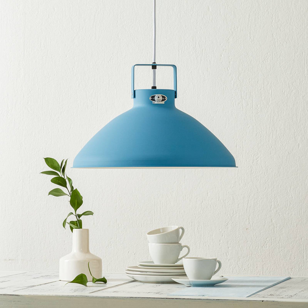 Jieldé Beaumont B360 Hängelampe hellblau matt