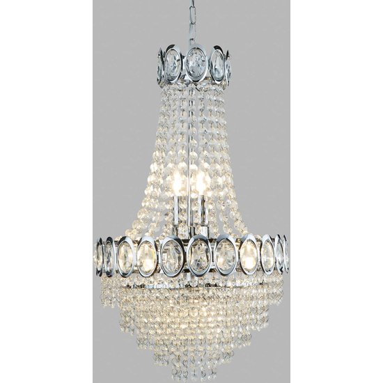 Kronleuchter Limoges mit Glasperlenbehang