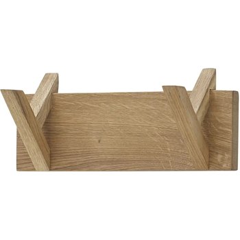 Garderobenleiste Mörlen ¦ holzfarben ¦ Massivholz ¦ Maße (cm): B: 30 H: 13 T: 12.0 Garderoben & Kleiderstangen