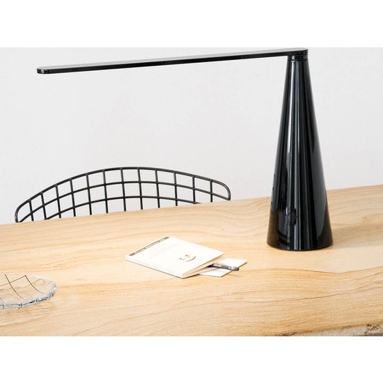 Martinelli Luce Elica LED-Tischlampe, schwarz
