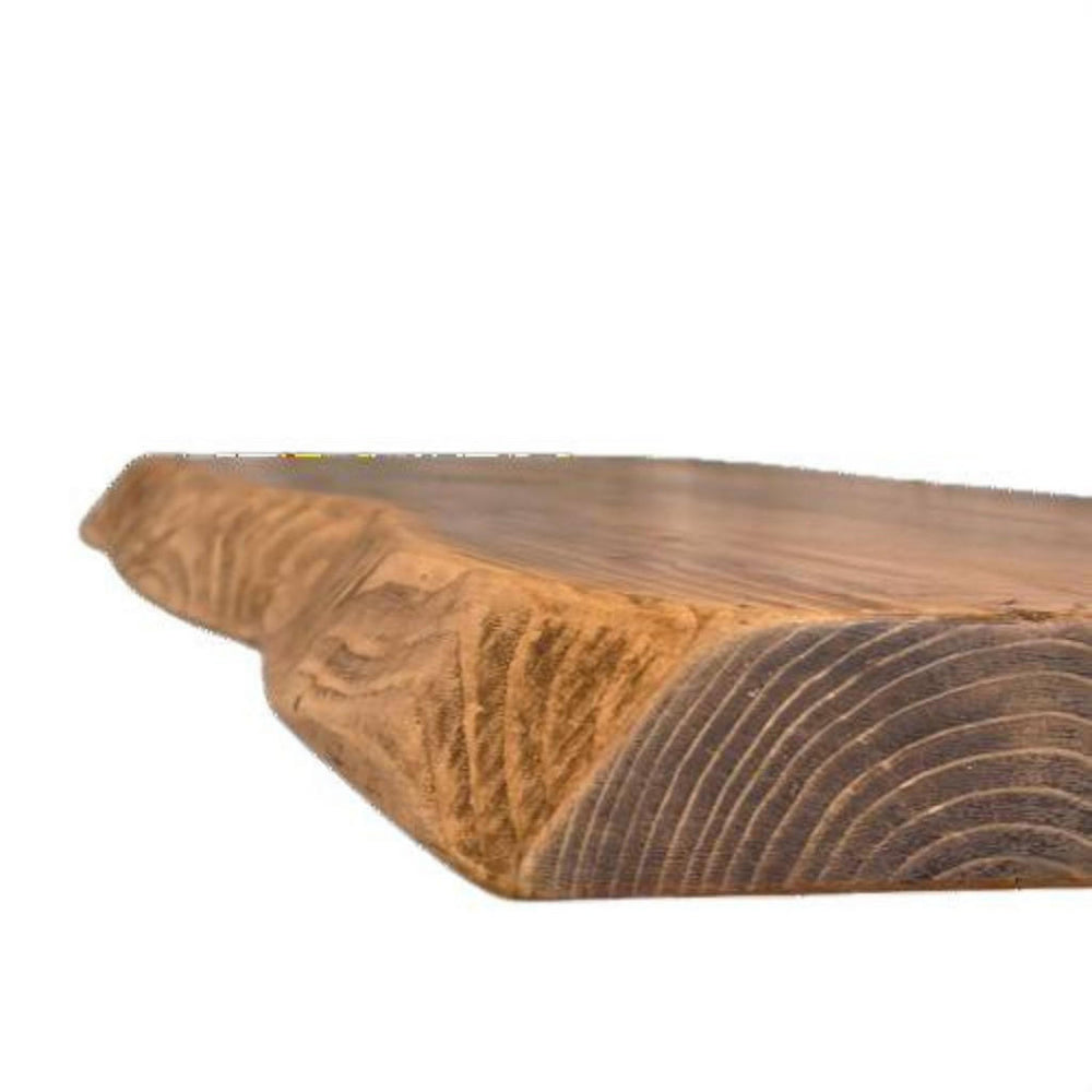 Moon Tree Wandregal, Hellbraun, Holz, 140x3.8x30 cm, Wo